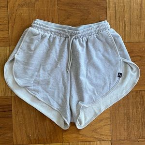 Gymshark heather dual band shorts
